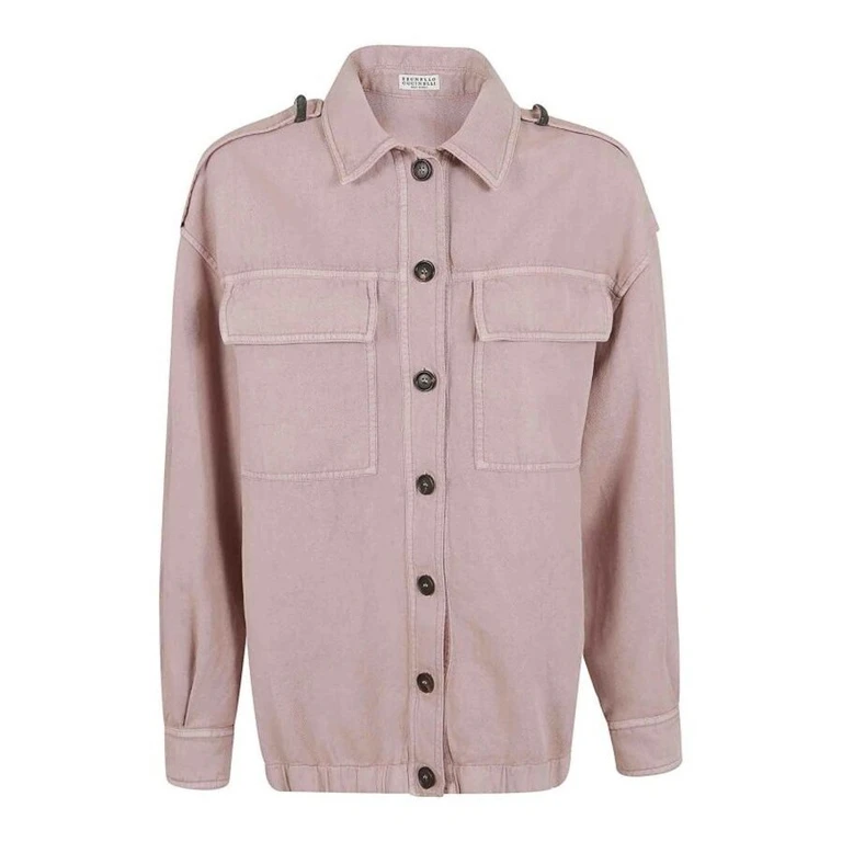 Wolight Pink Cotton Linen Jacket