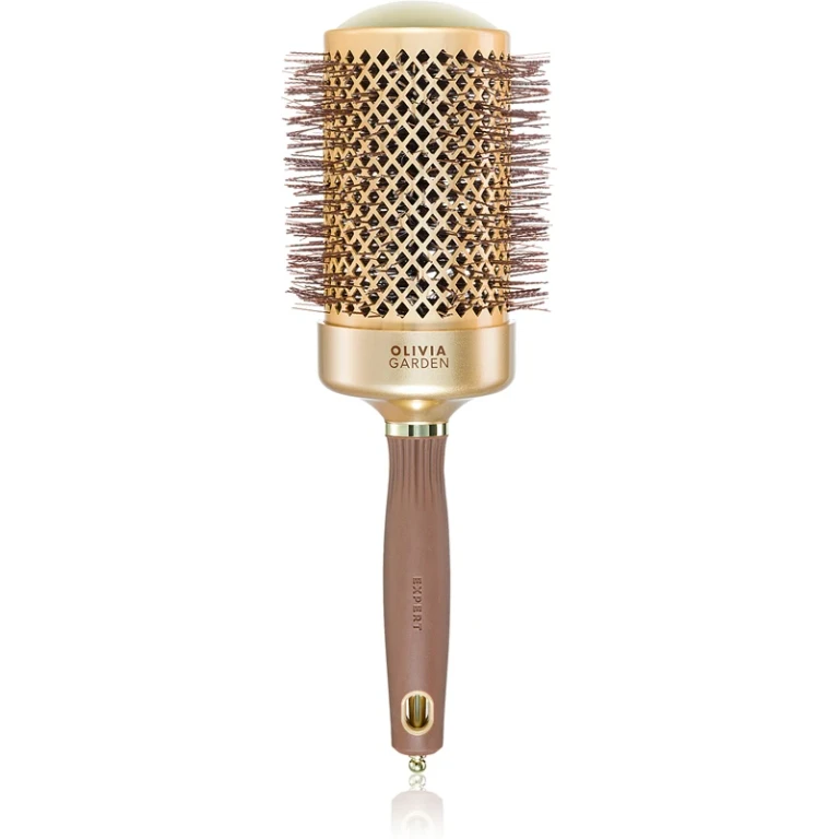 Expert Blowout Shine Gold & Brown - 65 mm hair styling brush