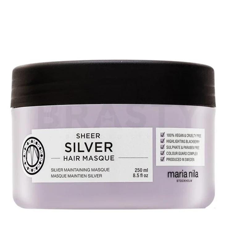 Sheer Silver Maschera per capelli