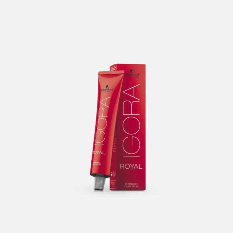 Professional Igora Royal - permanent hair dye with una innovative formula, 60ml 6-46 | Dark Blonde Beige Chocolate