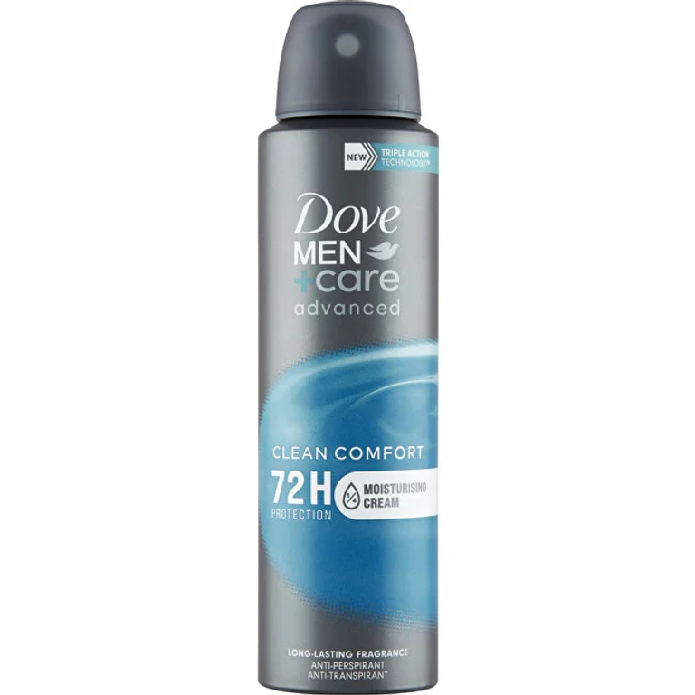 Men+Care Advanced Clean Comfort Antiperspirant Spray (Antiperspirant) 150 Ml