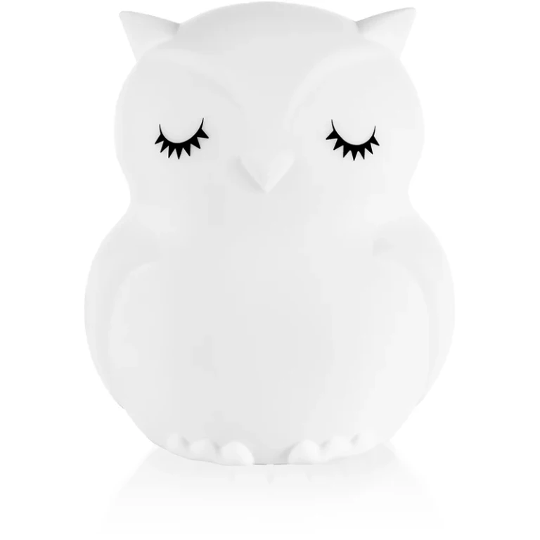 Silicone LED Lamp with Music Size L Night Light with Owl Melody