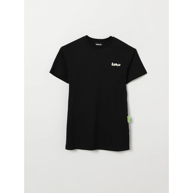Cotton Crew Neck T-Shirt with Logo (S6BKJGDR023110)