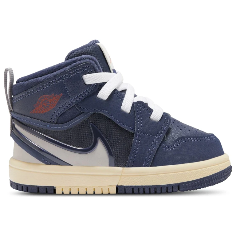 [fq1283-400] Toddlers Air Jordan Retro 1 Mid Rm Easyon 'midnight Navy'