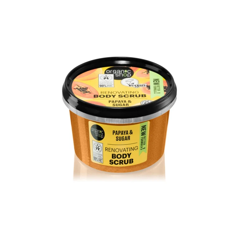 Organic Papaya & Sugar Body Scrub 250ml