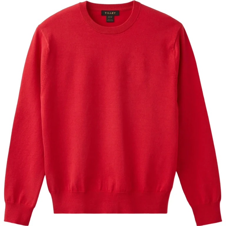 High Twist Cotton Crew Neck Sweater - Women's