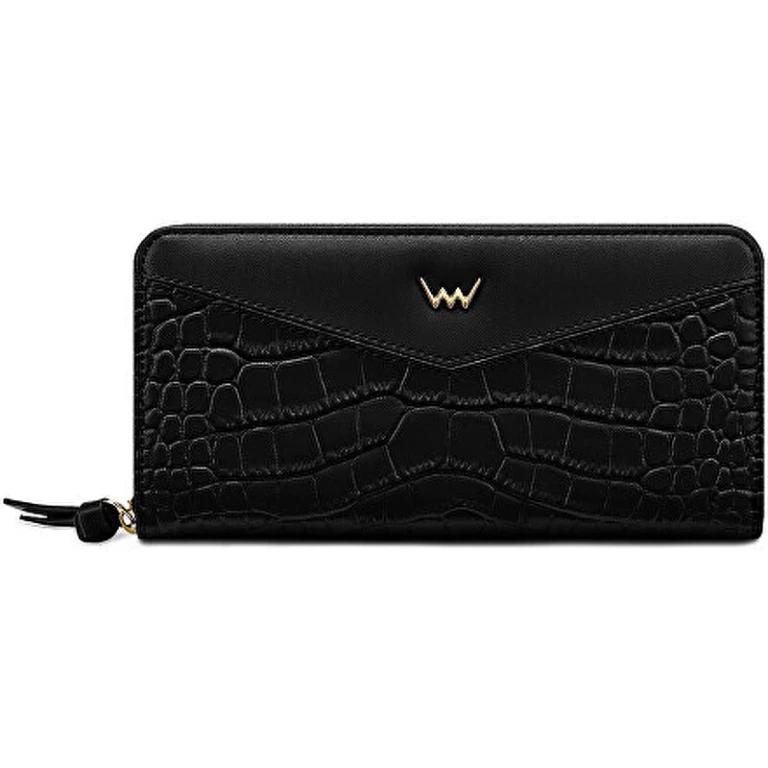 Women's Leather Wallet Keryth Black