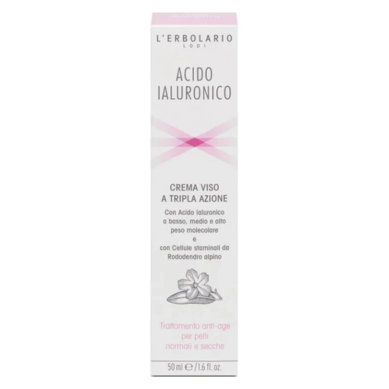 Hyaluronic Acid Triple Action Face Cream for Normal and Dry Skin 50 ml