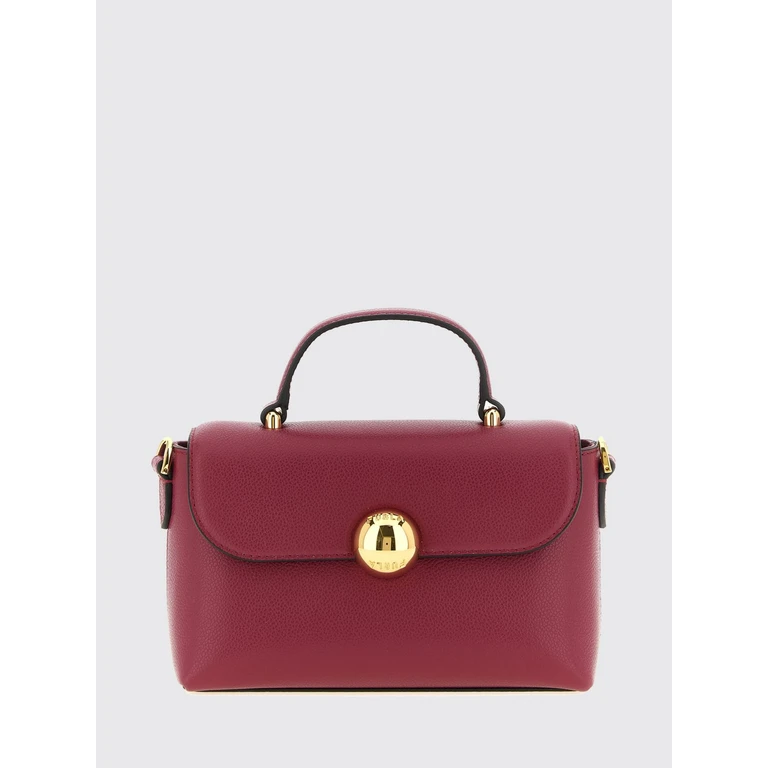Bolsa Furla Moonlight em bordô escuro