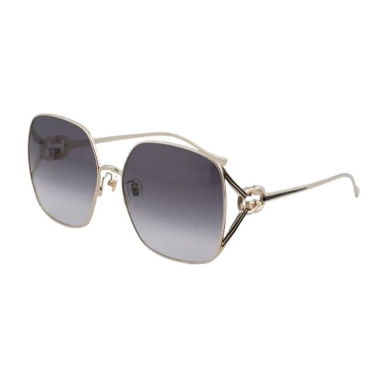 Ladies Black Square Sunglasses GG1323S 001