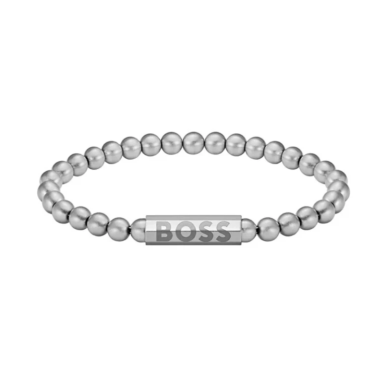 Steel Bracelet with Sphere Beads 1580658 - Length: 19 Cm