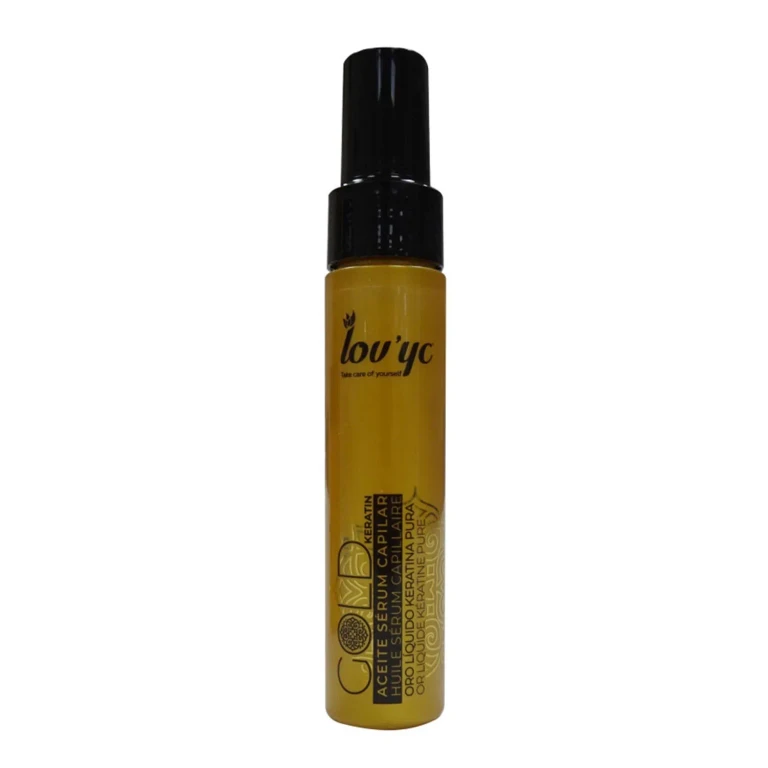 Lovyc Gold Pure Keratin Liquid Gold Hair Oil-Serum 60ml
