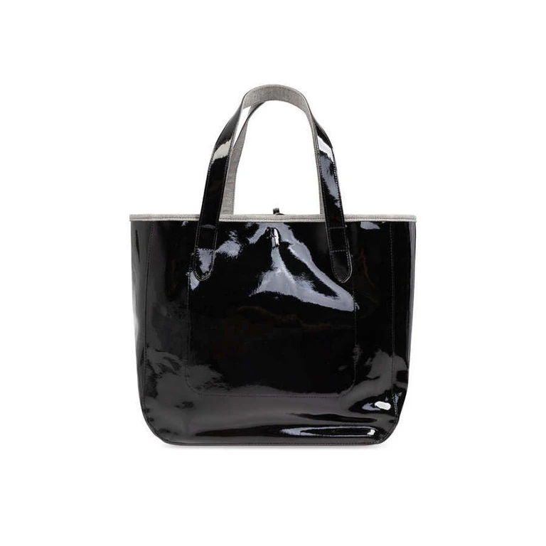 Belt Anchor Logo Tote Bag Black >