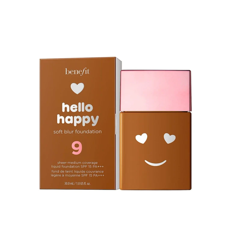 Hello Happy 柔焦雾面粉底液 SPF 15