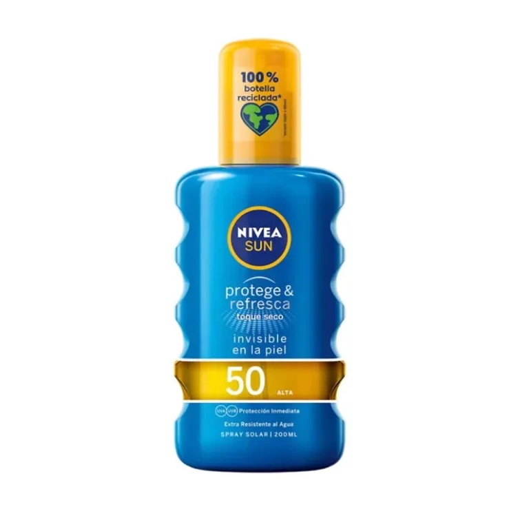 보호 및 상쾌한 선 스프레이 SPF50