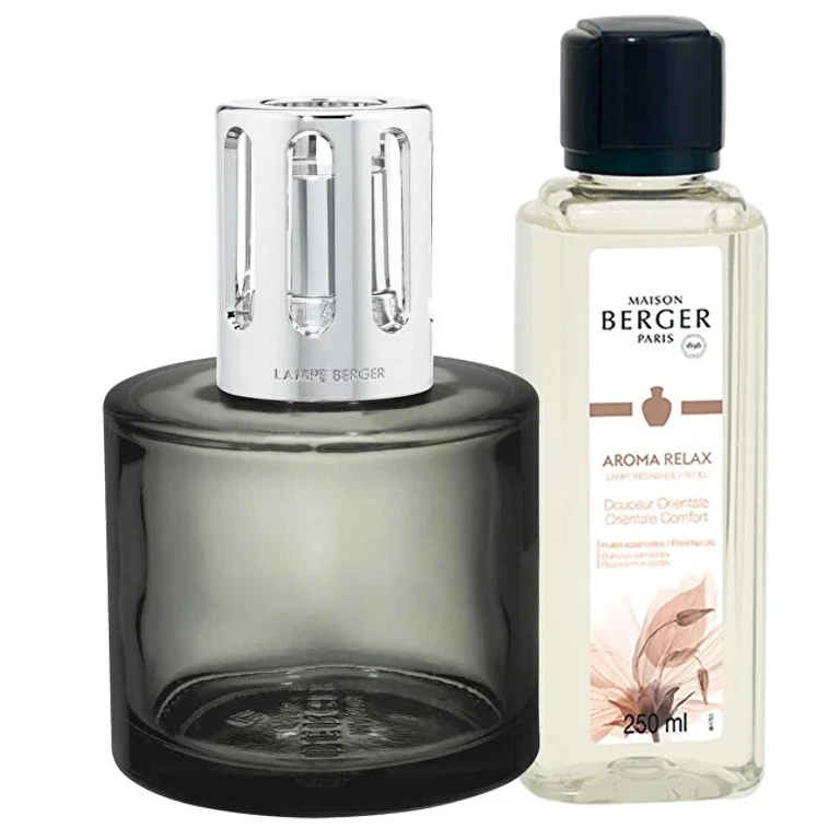 Aroma Relax Catalytic Lamp Gift Set Grey + Sweet Orient Padding 250ml