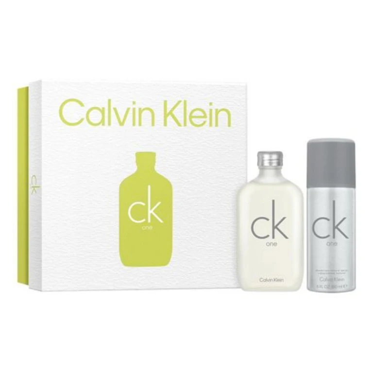 Set Calvin Klein: CK One Eau De Toilette Unisex 100 ml + CK One Deodorant Spray 24h Protection for Men 150 ml