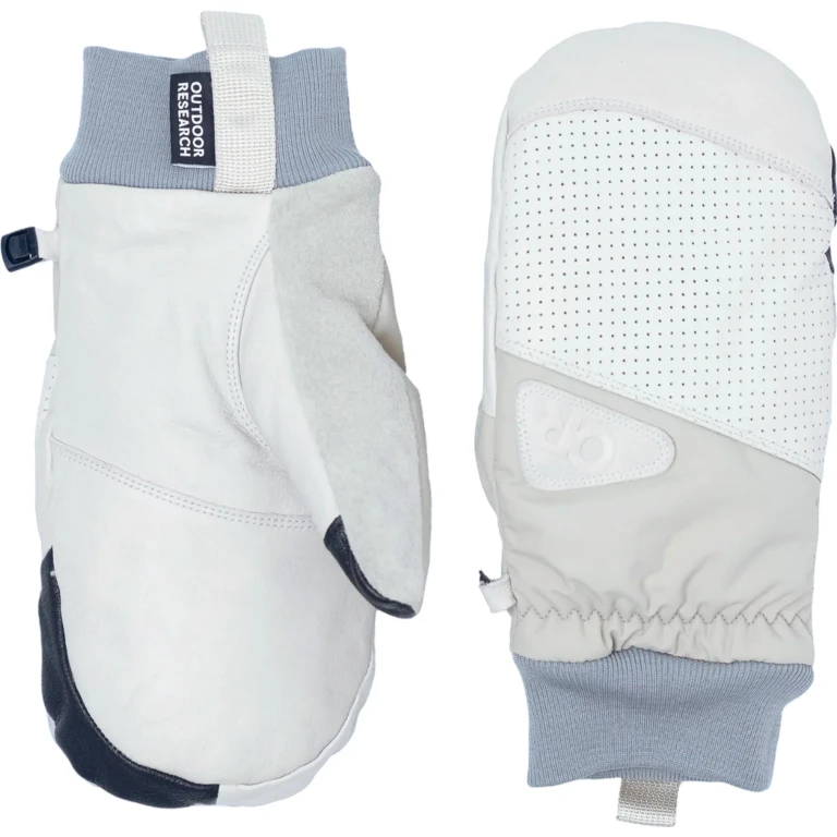 Snowcrew Leather Mittens - Unisex