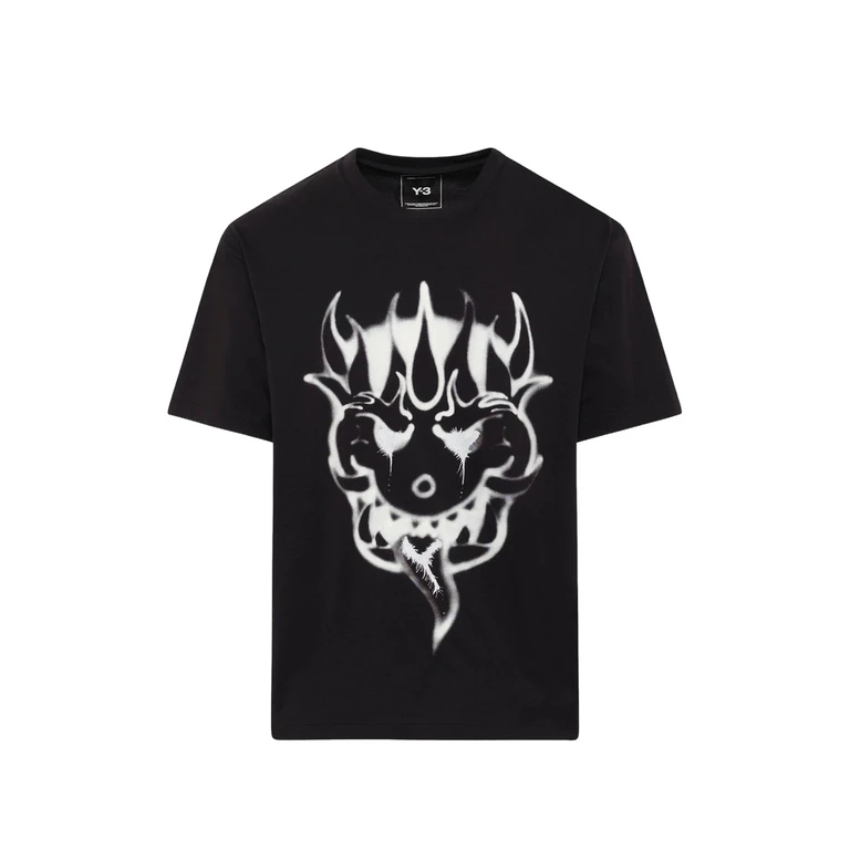 Camiseta Y-3 Yaksha con estampado gráfico