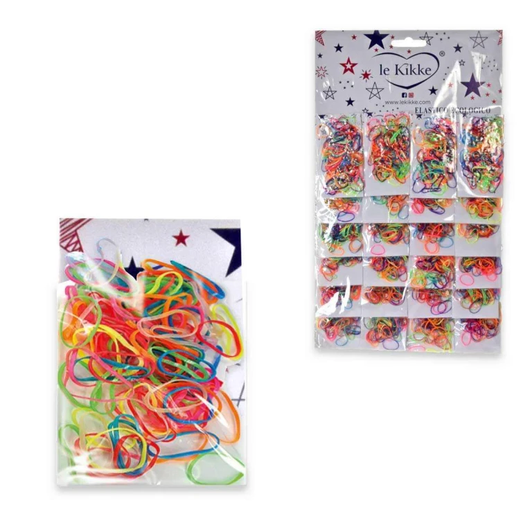 Card of 24 Packs of 100 Pieces Assorted Colors