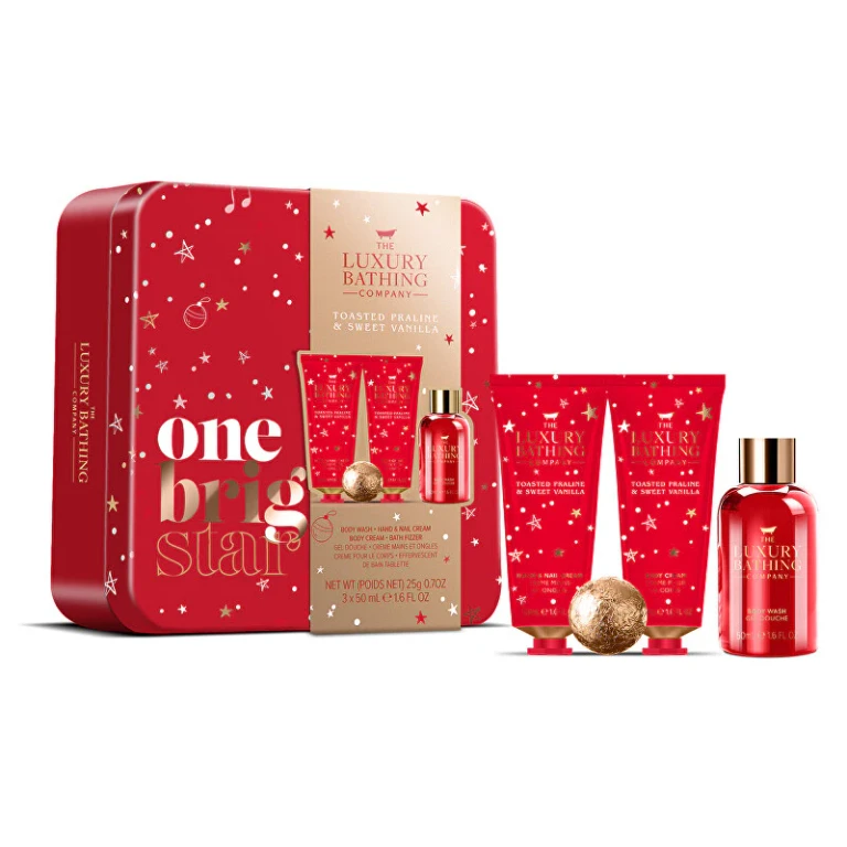 Gift Set in Tin Box Praline & Vanilla 4 Pieces
