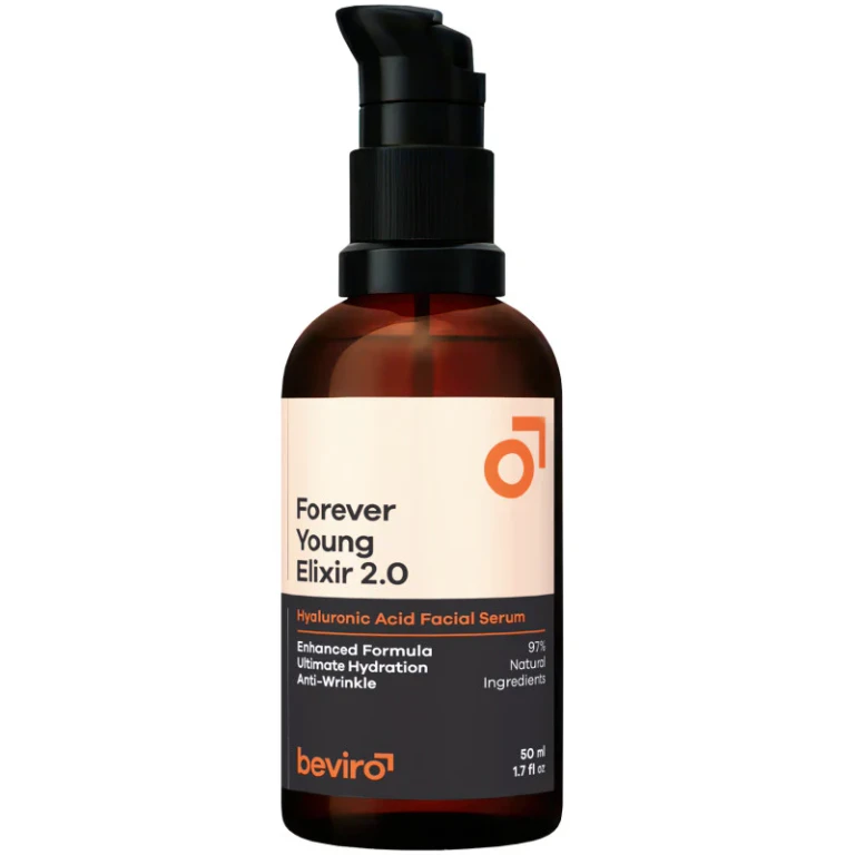 Hyaluronic acid facial serum Beviro Forever Young Elixir 2.0 50ml