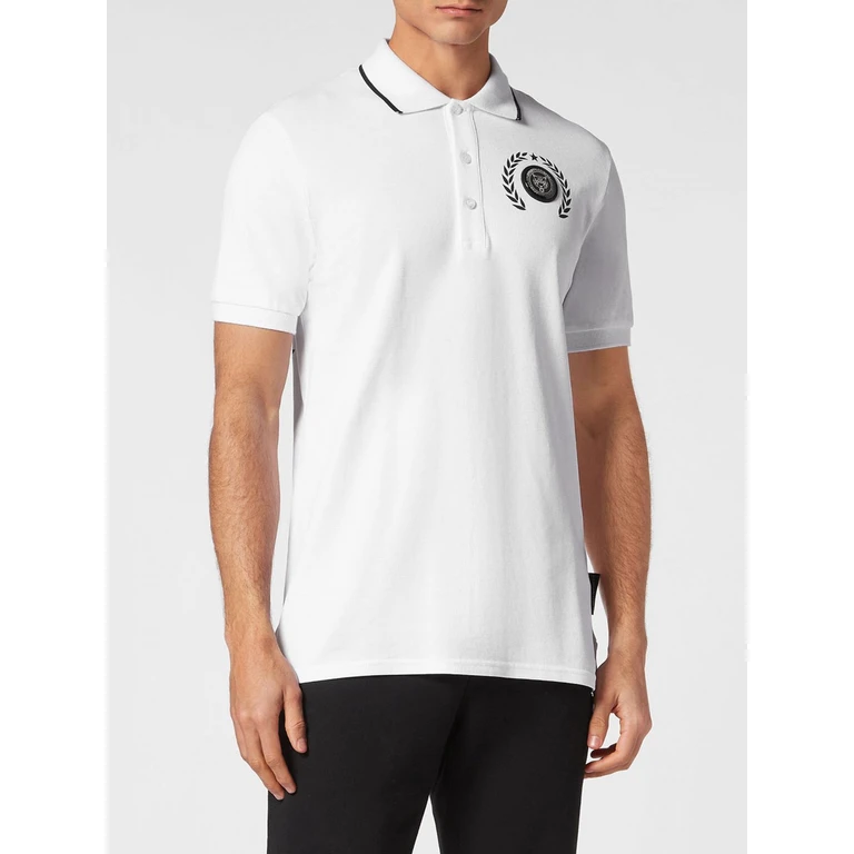 Polo Shirt Men color White (PADCMTK7239STE003N0102)