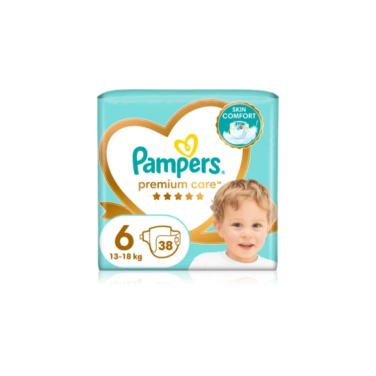 Premium Care size 6 disposable diaper 13+ kg 38 pieces