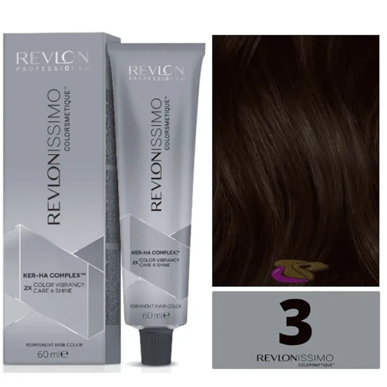 Revlonissimo Colorsmetique 3 Dark Brown 60ml