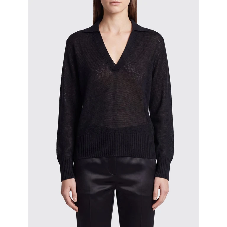 Polo Shirt Woman color Black (MAK1440YAX1029NAA)