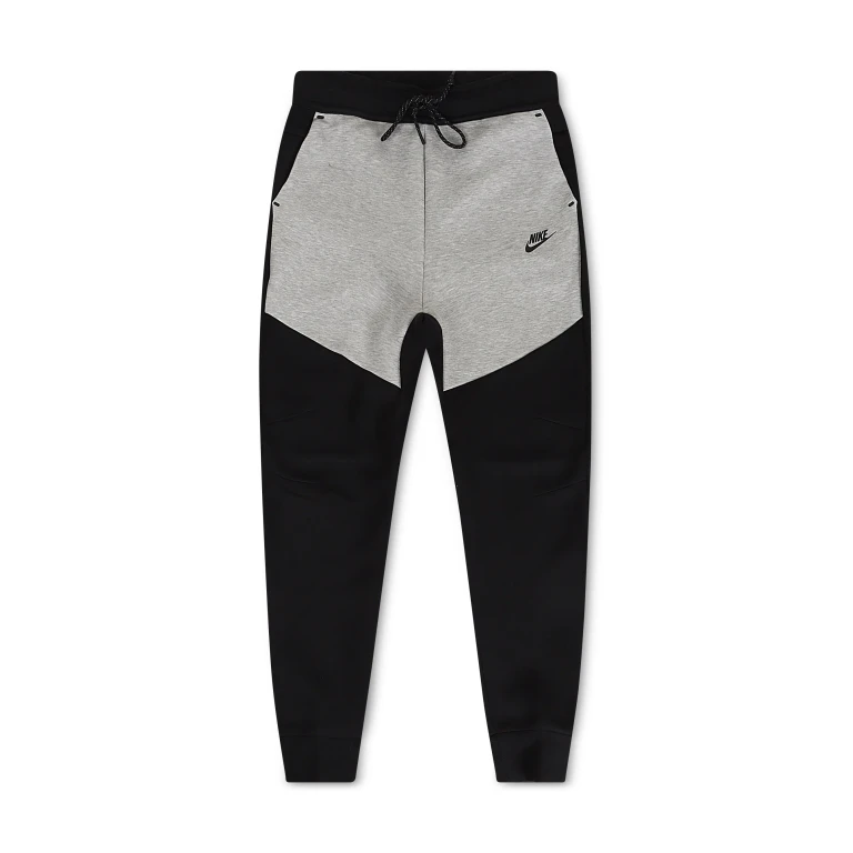 Mens Tech Fleece Joggers - Dark Grey/Black