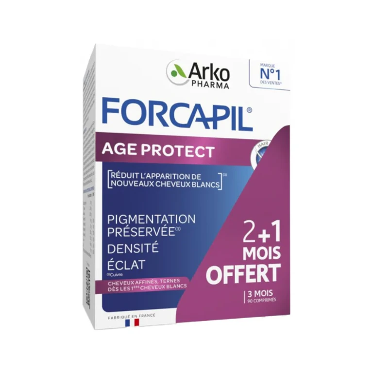 Forcapil Age Protect White and dull hair 90 tablets