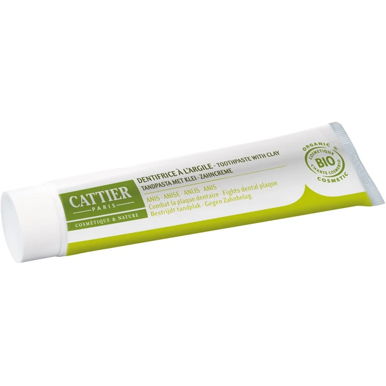 Cattier Dentargile Organic Toothpaste Anise Essential Oil 75ml | Anti-Tartar