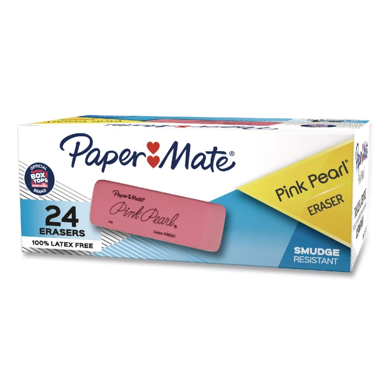 Pink Pearl Eraser, Medium, 24pk.