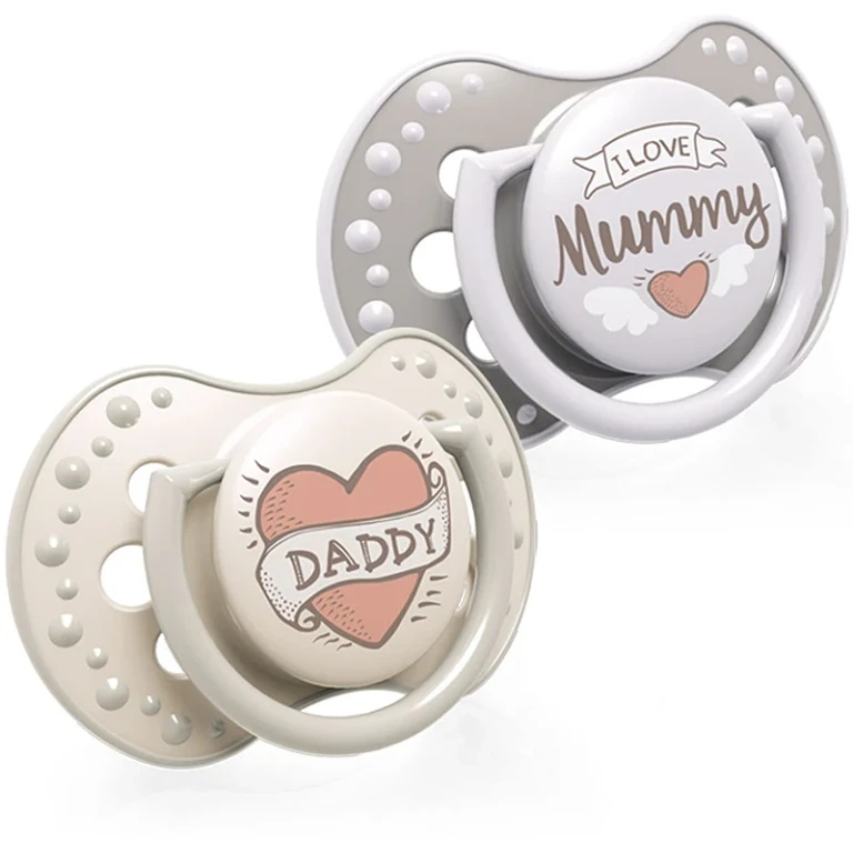 I Love pacifier 3-6m 2 pieces