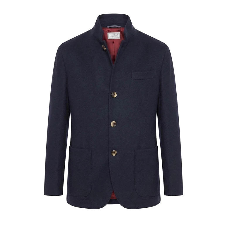Brunello Cucinelli Blazer - Bleu (MT4016265CMD05)