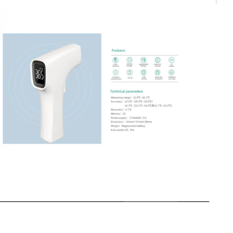Non-contact infrared thermometer