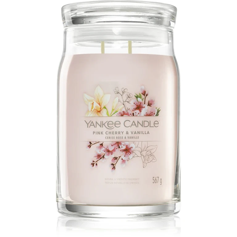 Pink Candle Cherry & Vanilla Signature (pink cherry and vanilla) - 567.0 g