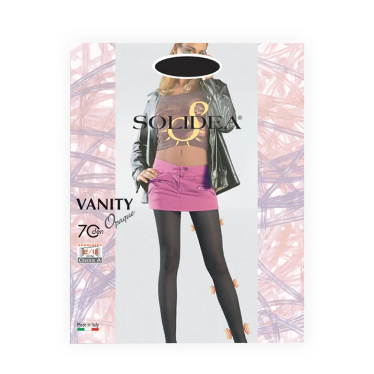 Vanity 70 Den Opaque Tights Low Waist 12 15mmHg 2M Mocha
