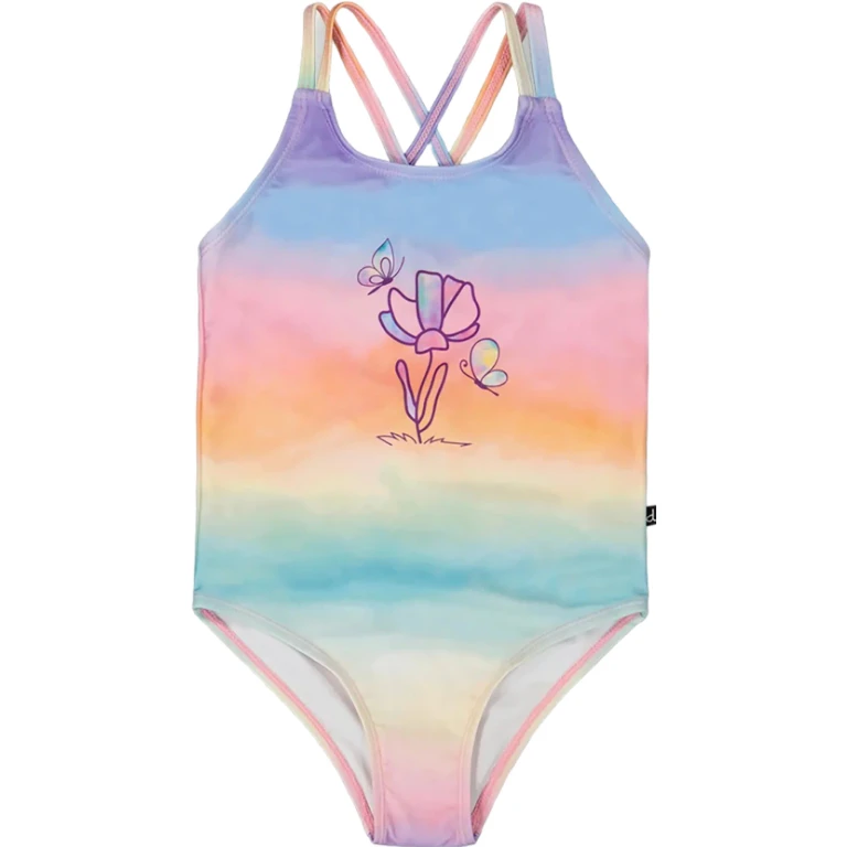 Printed One-Piece Swimsuit - Big Girl