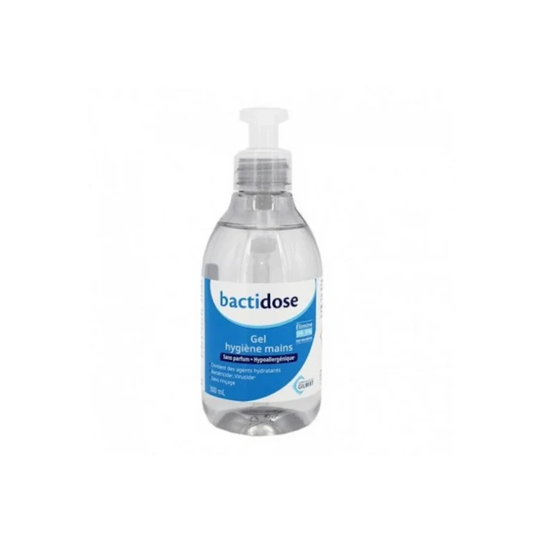Bactidose Fragrance-free hydroalcoholic gel 300 ml