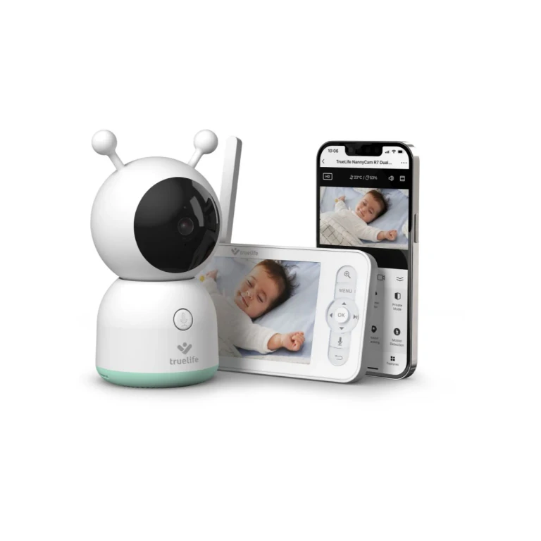 NannyCam R7 Dual Smart Digital Video Baby Monitor