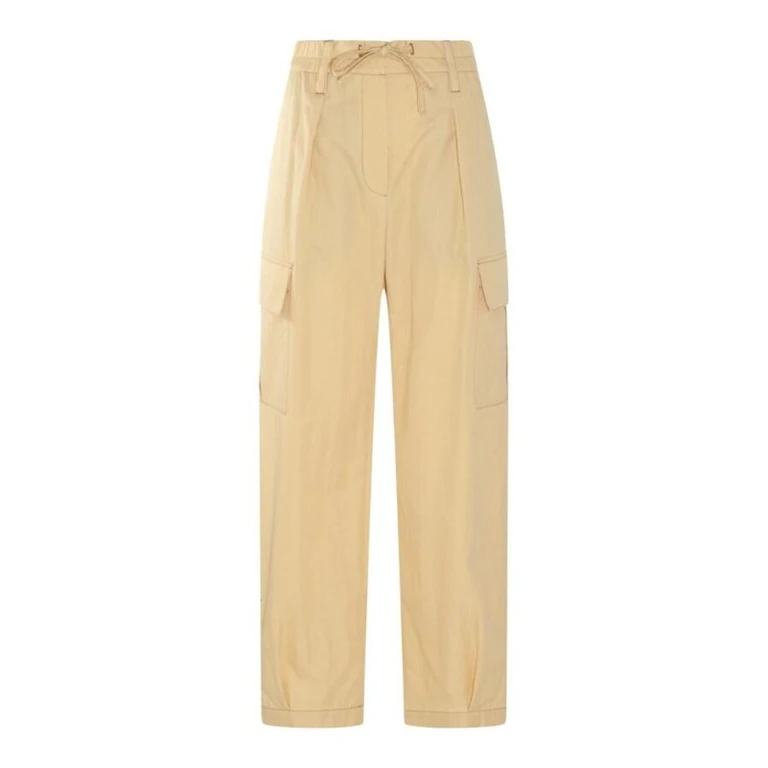 Wolight Yellow Relaxed Trousers