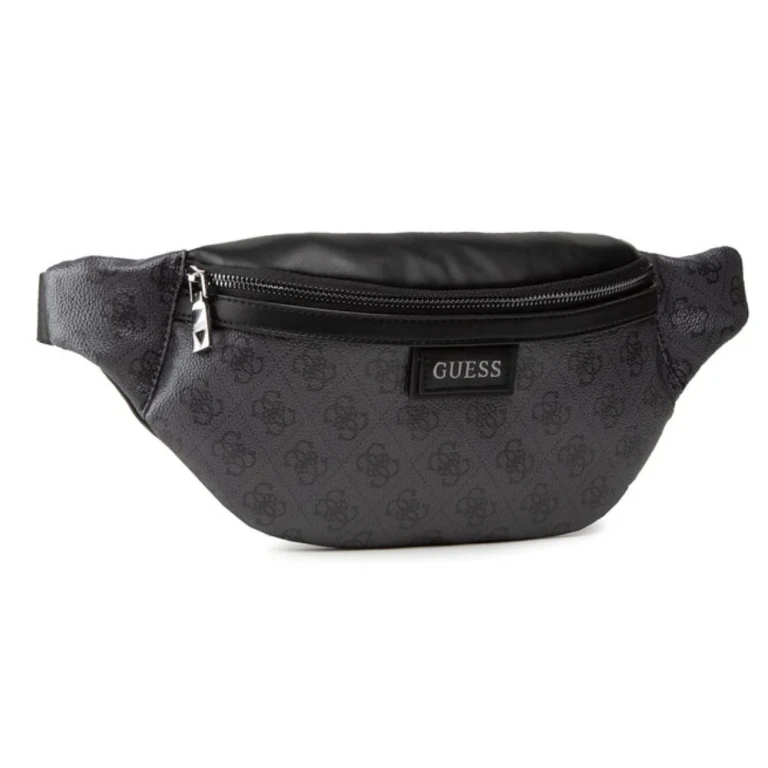 , Vezzola, fabric pouch, belt, black, for women