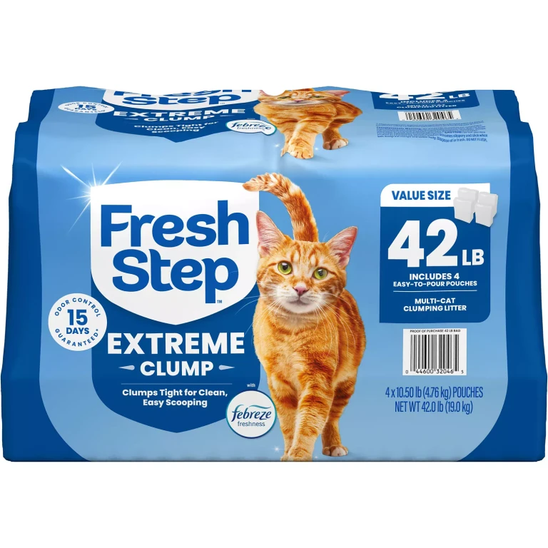 Extreme Clump Multi Cat Clumping Litter with Febreze Freshness, 42 lbs.