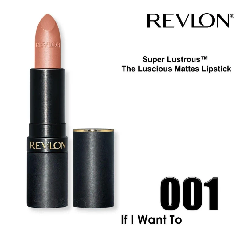 Revlon Super Lustrous Lipstick The Lusty Mattes 001 - If I Want To