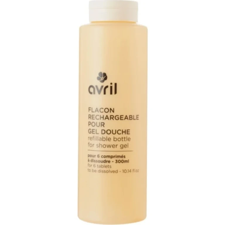 Refillable Bottle for Shower Gel Orange (350 ml)
