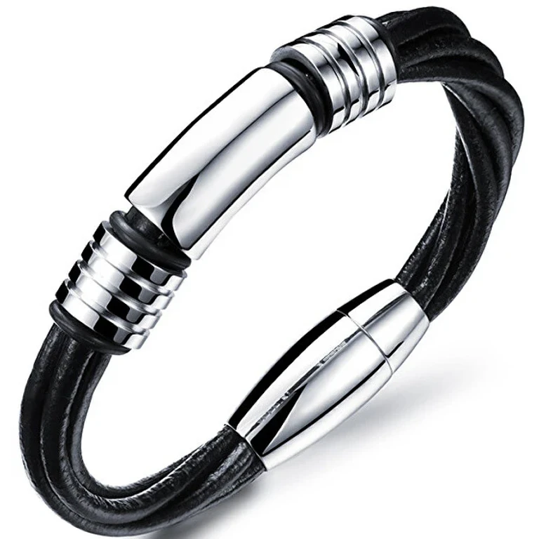 Becoming Swater Leather Bracelet