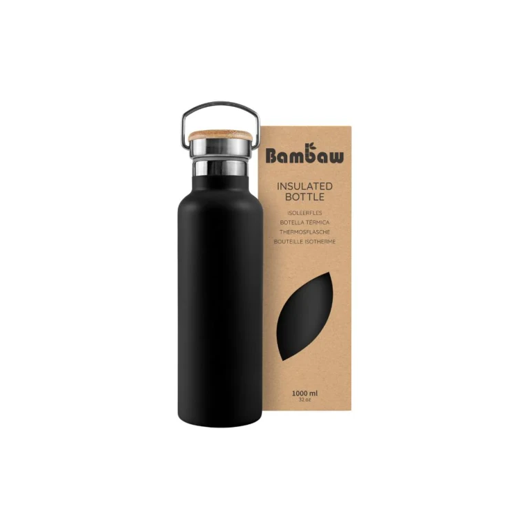 Thermos Stainless Steel, 1000ml, Jet Black