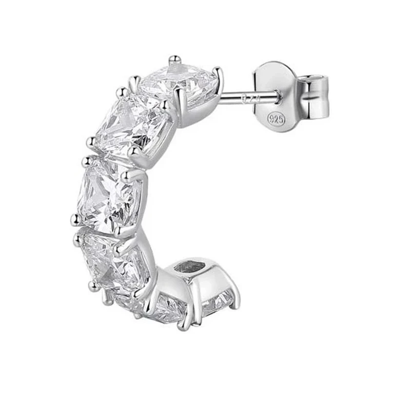 Fascinating single earrings Fancy Infinite white FIW15